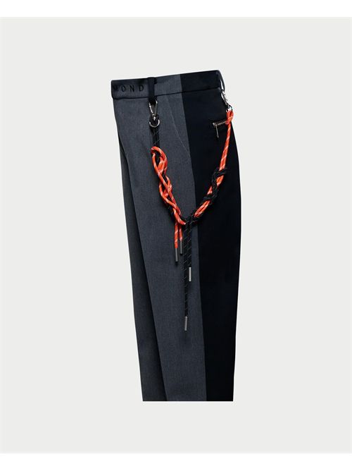 John Richmond boys' two-tone trousers JOHN RICHMOND | RBA25150PAGREY STEEL